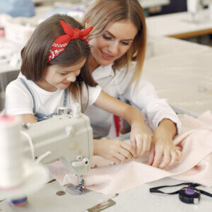 clases de costura para niños